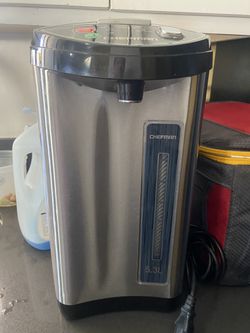 Chefman Electric Hot Water Pot Urn w/ Manual Dispense Buttons