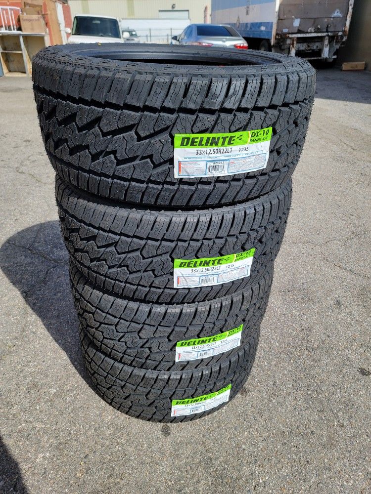 33X12.50 R22 LT ALL TERRAIN TIRES