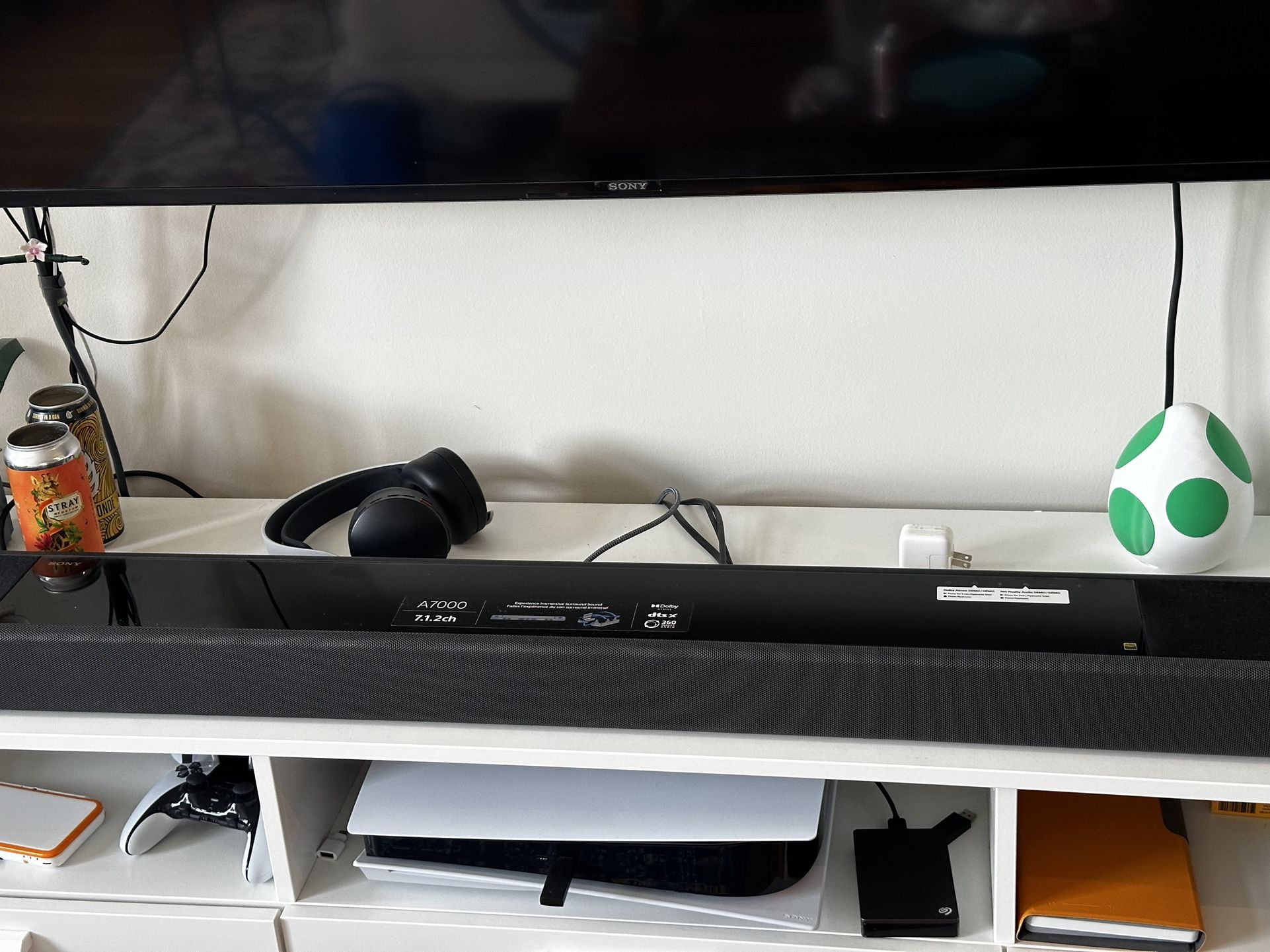 7.1.2 Sony HT-A7000 (barely Used) Surround System (soundbar, Sub, And Rears)