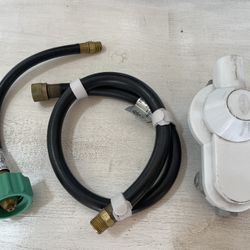 Propane Regulator And Hoses 
