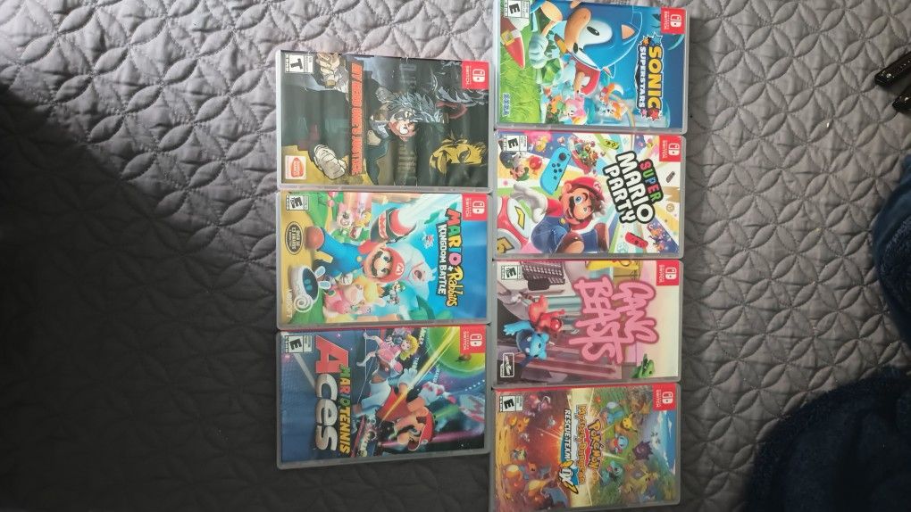 Nintendo Switch Games, Prices Vary Or $168 For All