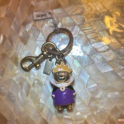 Disney x Coach Evil Queen Bear Bag Charm NWT