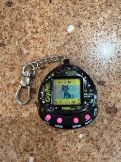 Vintage Working Giga Pets Sabrina the Teenage Witch Salem the Cat Keychain 1997