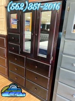 Cherry XL wardrobe pinewood closet ropero armoire Nuevo new