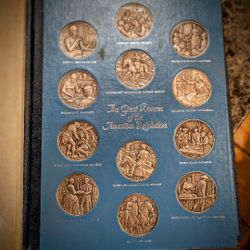 The Great Women Of The American Revolution Complete 3 Page Coin Collection