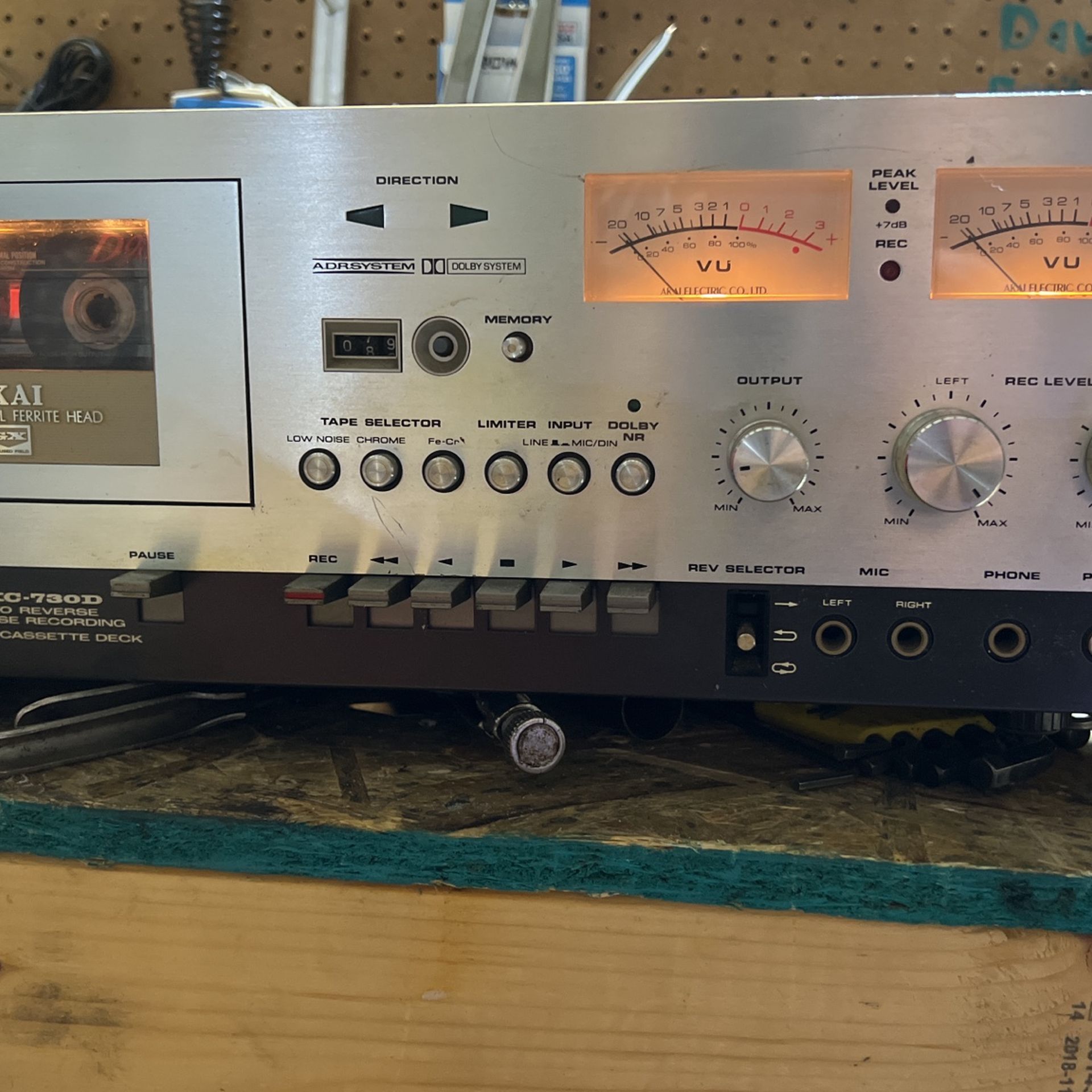 GXC 730D Stereo Cassette Deck