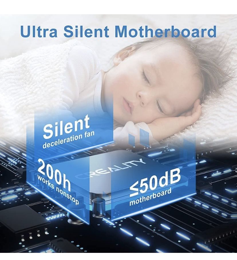 Creality CR 30 3D Printer with Infinite Z Axis Printing, Creality 3DPrintMill with Upgraded Silent Motherboard Stable CoreXY Structure Filament Sensor