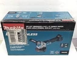 Makita XAG26Z 18V LXT Paddle Switch X-LOCK Angle Grinder