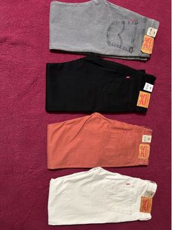Men’s Levi’s 501-506-511 Size 34x34 New $30 Each