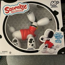 Squeakee The Balloon Dog Brand New In Box 