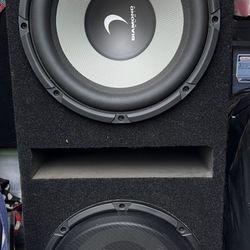 12” Subs And 500 Watt Amp