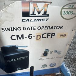 Calimet  swing gate operator