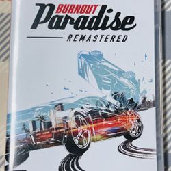 Burnout Paradise Remastered Nintendo Switch Game Tested W/Case Fast Shipping