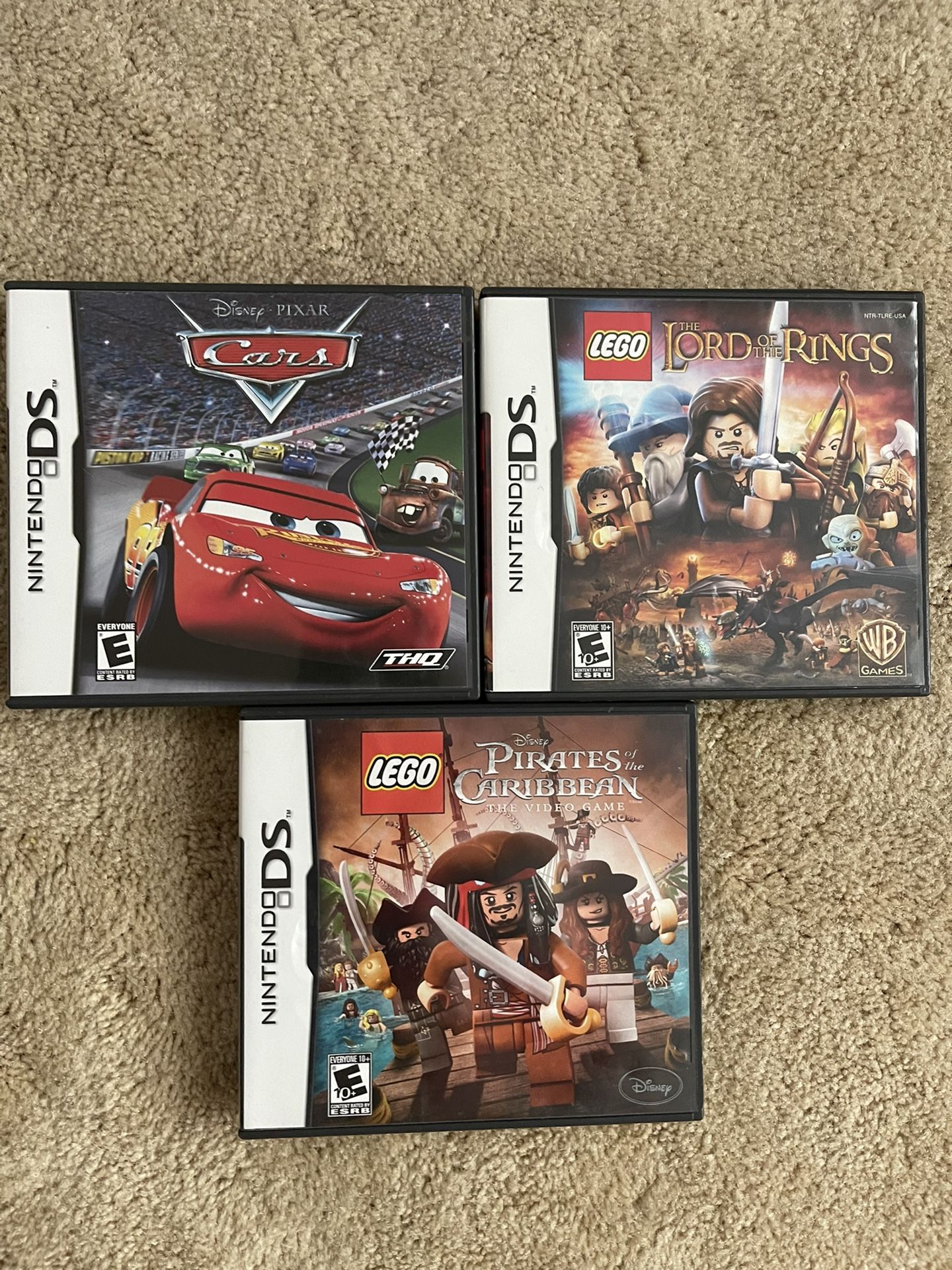 Cars Games for DS 