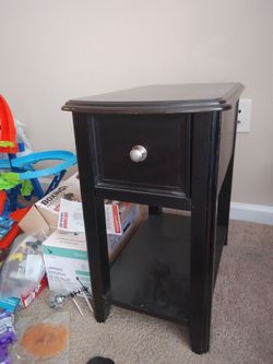 Two side tables