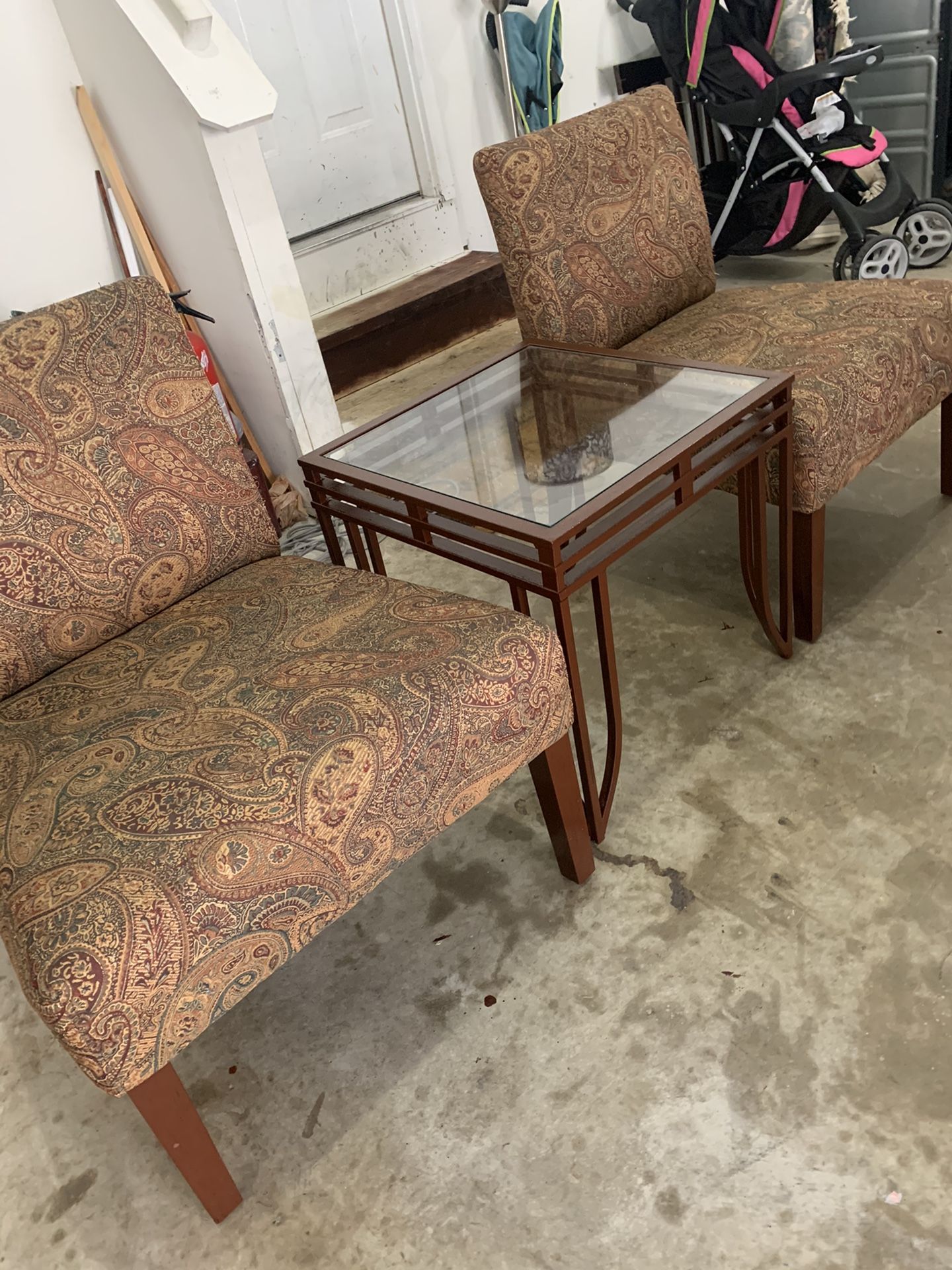 Coffee Table With Chairs