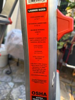 Little Giant Telescoping Ladder 17’