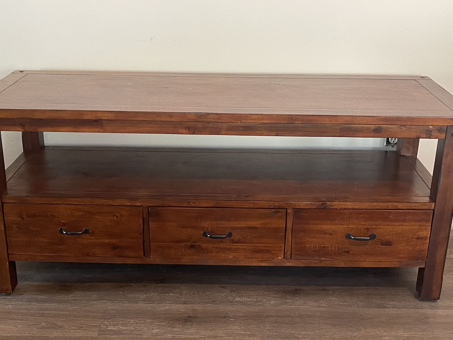 Cost Plus World Market TV Stand 62W X 22D X 26-1/2 H