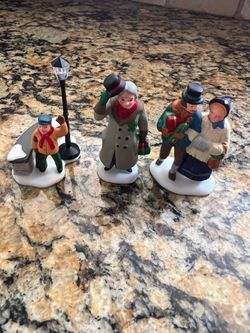 Dept 56,  A Christmas Carol Morning, set of 3