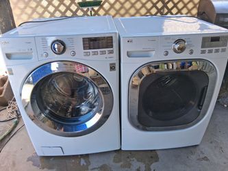 Set de lavadoras LG (la secadora es de gas)