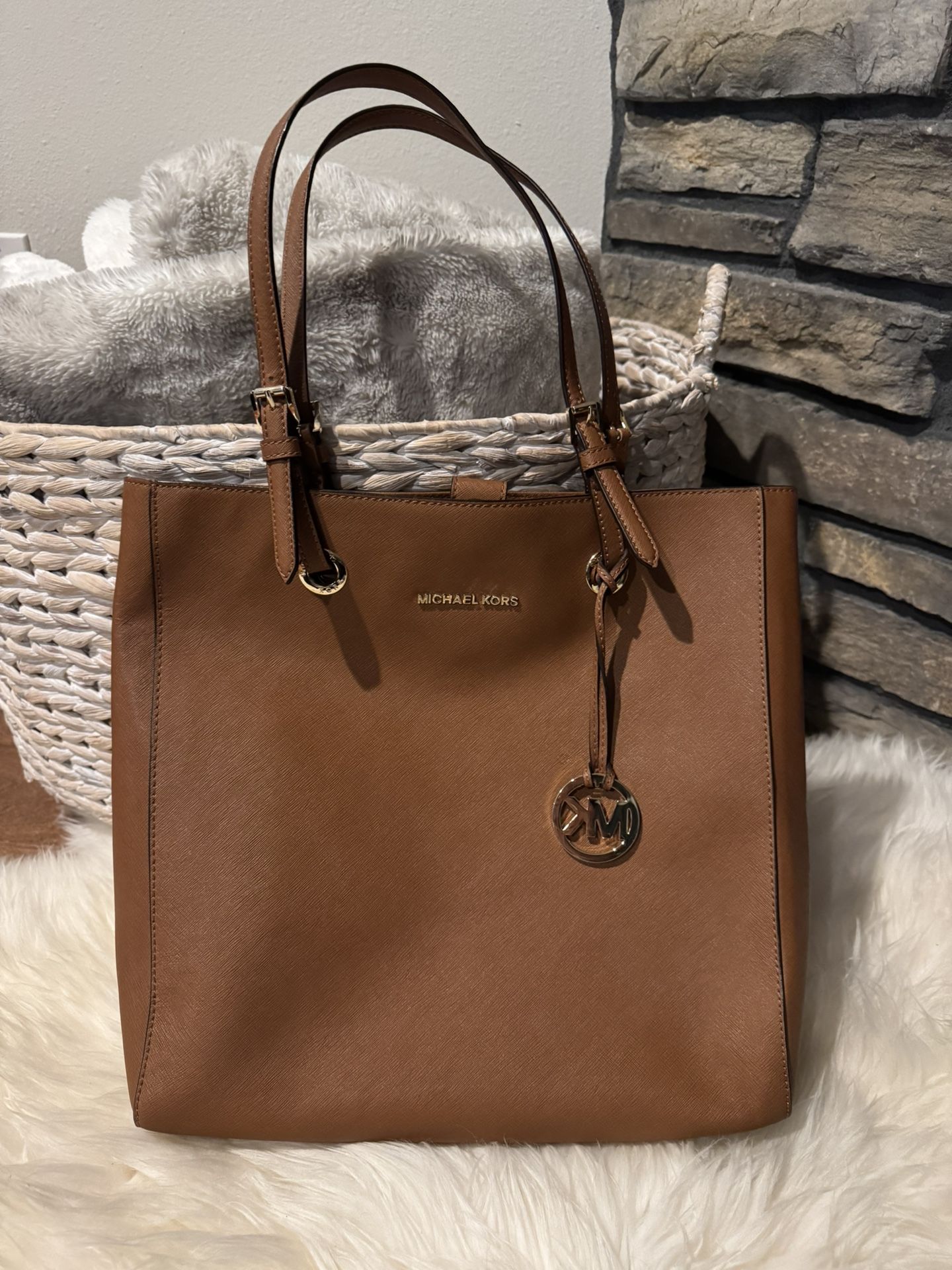 Michael Kors Leather Tote Bag