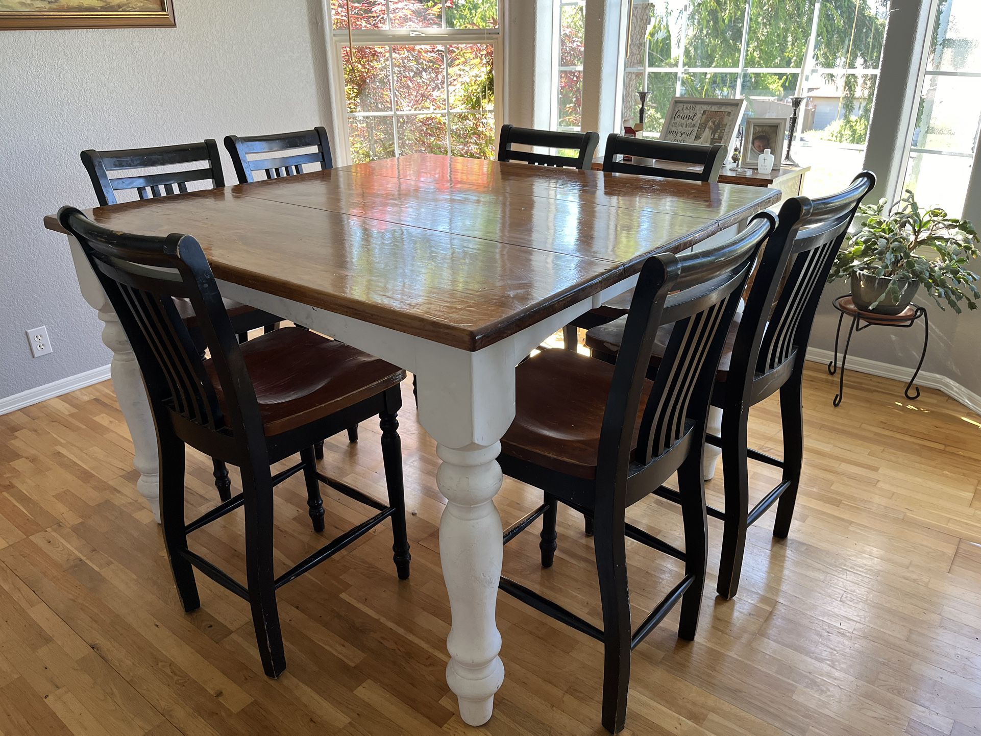 Tall Dining Table And Chairs