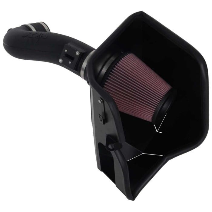 2019-2023 5.3L or 6.2L Chevy/GMC/Cadillac K&N Performance Intake System 63-3110 