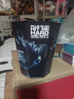 Billie Eilish popcorn bucket