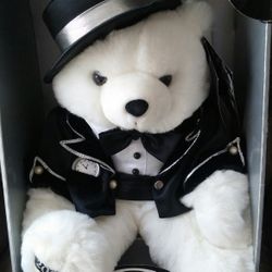 Collectible 2000 Millennium Special Edition Keepsake Singing Teddy Bear/New Year Countdown 