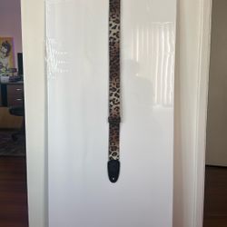 Levy’s Cheetah Print Guitar Strap 