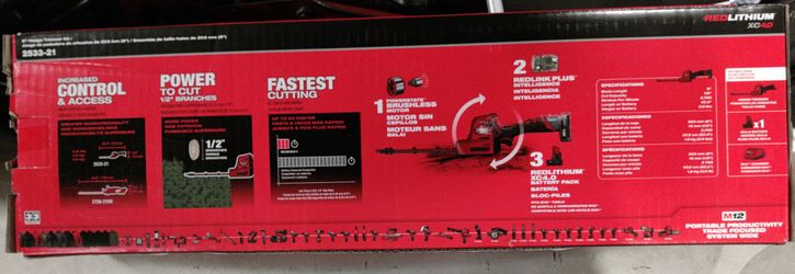 Milwaukee M12 Hedge Trimmer