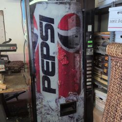 Pepsi Vending Soda Machine