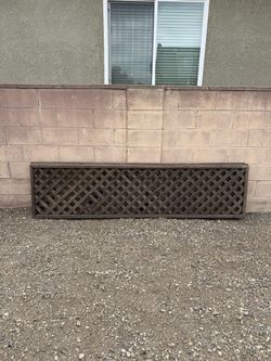 4 Frames Wood Garden Patio Lattice Panels for Privacy with Frames