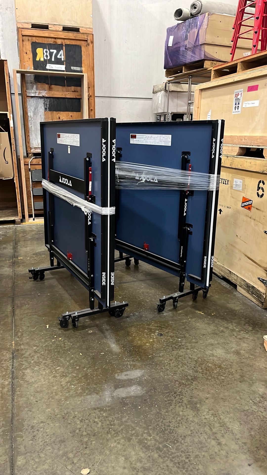 Ping-pong table. I have two with net only.