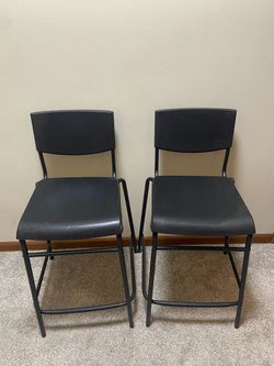 Ikea Black Barstools