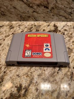 Mission Impossible Nintendo 64 Game