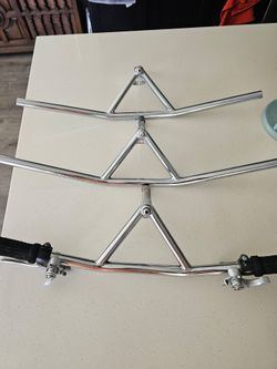 Vintage mountain bike bull moose,  handle bars