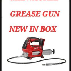 MILWAUKEE GREASE GUN M18 or M12 NEW IN BOX 