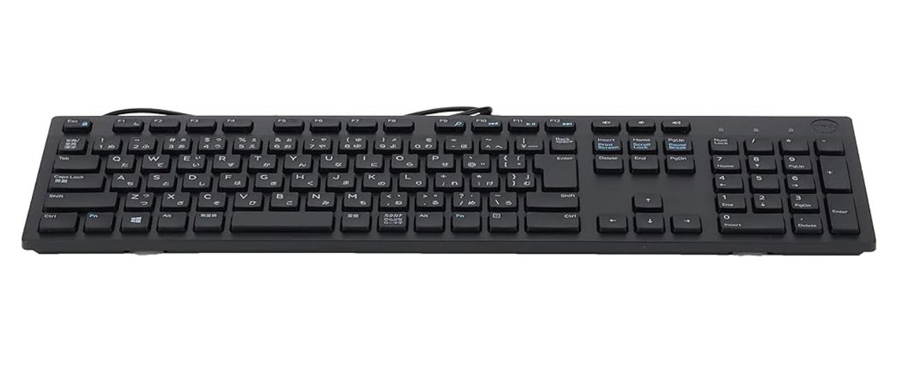 Dell Wired Multimedia Keyboard Black KB216(B)