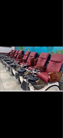 Spa chairs pedicure massage