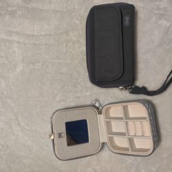 Wristlet Wallet and travel Jewelry Case