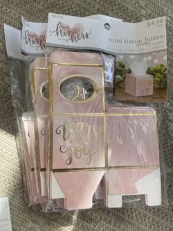 Mini Tissue Boxes