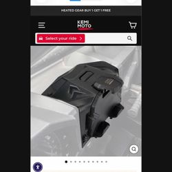 Electric Device GPS Mount Storage Box for Polaris RZR XP 1000/ XP Turbo