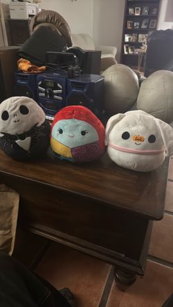 Official nightmare before Christmas Squishmallows