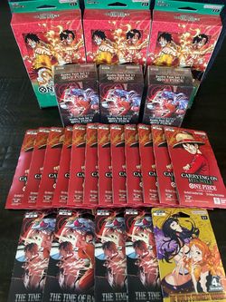 One Piece Card Game Booster Packs & Sets Bundle