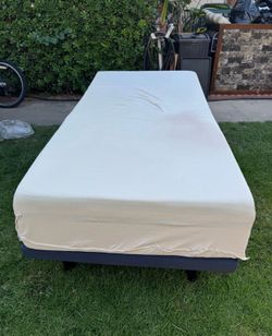 Sven & Son Bliss Adjustable Bed Base-Frame + 14 inch Hybrid Spring Matt (Medium Soft), Head and Foot Lift, Lumbar, Pillow-Tilt, Massage, Under-Bed Lig