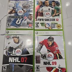 Xbox 360 Sport Games 