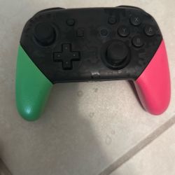 Pro controller Splatoon Edition