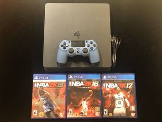 Sony PlayStation 4 PS4 Gaming Bundle/Console Controller Connections+3 Sports Games(Post Nintendo Era)
