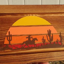 Sunset Tray Wall Art 